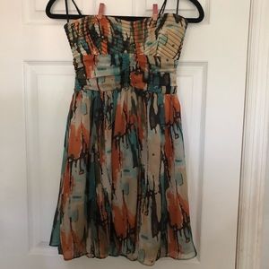 Bar III strapless dress